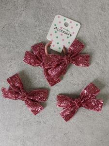 Adorable Sweet Children's Hair Clips: Velvet Butterfly Knot & Fresh Out Fashionable Accessories