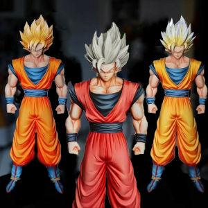 Bandai | 31.5cm/12.4inch Dragon Ball Z Sjj1 Ssj2 Goku Figure Son Goku Super Saiyan Action Figures Pvc Statue Collection Model Toys Gifts