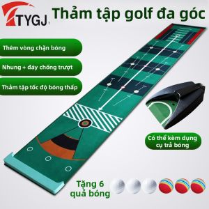 TTYGJ | Multi-angle Direct Practice Golf Putter Training Kit Mini Set