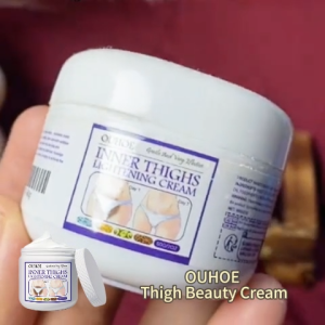 Ouhoe Inner Thigh Lightening Cream Elbow Armpit Thigh Inner Joint Private Parts Brighten Bleaching Whitening Remove Melanin Effective Gentle Moisturizing Even Skin Tone Soothing Body Care 60g