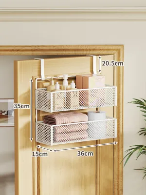 No-Drilling Wall-Mounted Multi-Layer Storage Rack