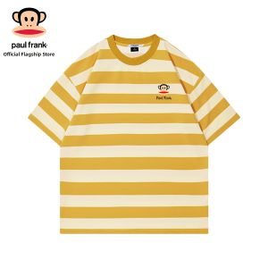 Paul Frank | Couples Stripe Short Sleeve T-Shirt Breathable
