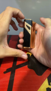 Bật Lửa Khò Cigar 3 Tia COB-981 – Bật Lửa Khò Mạnh Chống Gió Kèm Đục Lỗ Cigar Full Kim Loại Cao Cấp
