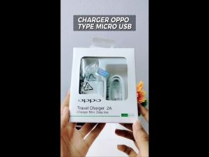 CHARGER OPPO 2A Adaptor Casan Micro USB With Cable Original