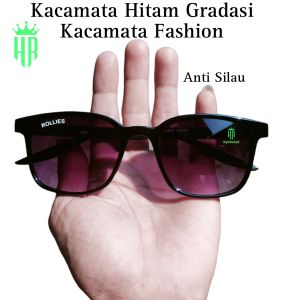 Cod Kacamata hitam Gradasi pria dan wanita sunglasses Korea Stail terbaru
