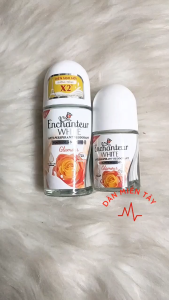 Lăn Khử Mùi Trắng Da Enchanteur Glamour 50ml – Ngăn Mùi 72h Khô Thoáng Hương Nước Hoa Quyến Rũ