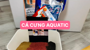 Thức ăn cá HIKARI DEEP RED MIX 3in1 - Cám chìm siêu tăng màu tăng đề kháng tiêu hóa cá thủy sinh