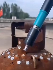 MIFFY Powerful Nail Gun Cordless Manual Steel Nail Gun Rivet For Wood Wall Shooter Heavy Duty Ceiling Artifact Nail Gun