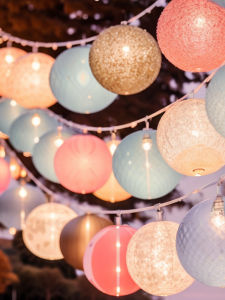 BEAUTY IN THE LIGHT | Decorative Flashing Star Lights For Birthday Room Camping Atmosphere
