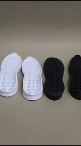 Sol Sepatu Olah Raga phylon Odrey Mpuk Ringan 39 - 43 Hitam dan Putih