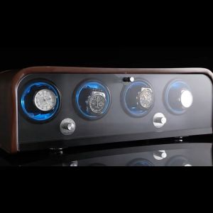 【🇲🇾Local Stock】Watch Winder Box Automatic 2/4/6/9 slot Wooden Watch box storage With Vertical watch display box