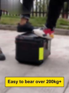 【Giant Capacity】APTX Motorcycle Compartment Box Thickened Heavy-duty Topbox Universal For Multiple Vehicles 40L/55L/62L Waterproof Insulation Anti-scratch Anti-wear Top Box For Motorcycle Night Reflection Trunk Motorcycle Storage Box