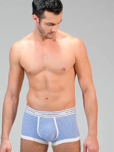 【 3-pack】Cotton Modal Plant Antibacterial Comfortable Mens Boxer Briefs Natural Plant Dyed Inner Boxer Briefs