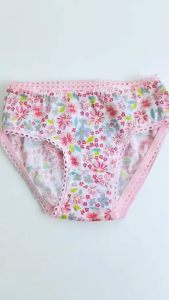 Magic Kids Underwear 3in1 & 12in1 Random Cotton Panty Cute Breathable Soft Panties for Girls 1-12 Yrs
