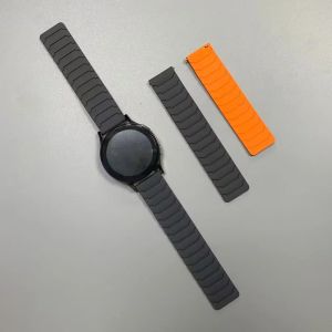 20/22mm Magnetic Silicone Band For HUAWEI WATCH 5 46mm 4 Pro Ultimate Runner Buds Strap HUAWEI WATCH GT 5 Pro GT5 GT4 3 Bracelet