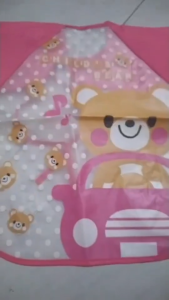 Celemek Apron Makan Aktifitas Anak Bayi Model Baju Lengan Panjang Tahan Air Baby Bib Slabber