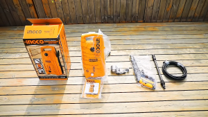 INGCO HPWR14008 HIGH PRESSURE WASHER 130BAR 14000W JET CLEANER MESIN STEAM CUCI MOBIL MOTOR