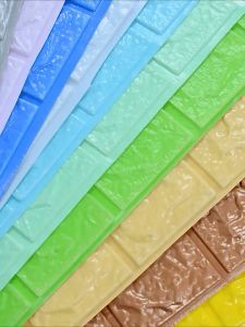 PALING MURAH!! Wallpaper Dinding Foam 3D / Stiker Wallpaper Dinding Mini Dekorasi / Wallpaper 3D / Wallfoam