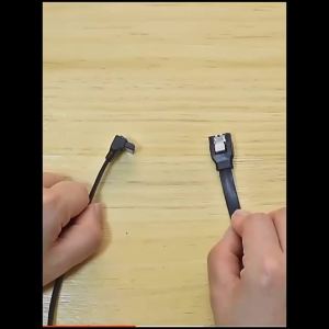 1/2PCS SATA Data Cables Right Angle & Straight SATA Cable III 6Gbps Super Quick Transfer Wire Cord for CD Driver Writer HDD