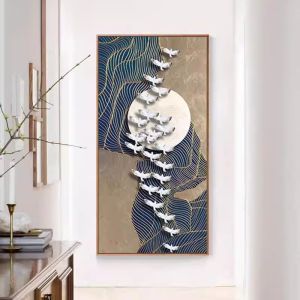 Zen Chinese Abstract Mural