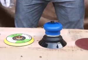 เครื่องเคลือบสีรถ แบบลมขนาด 5นิ้ว เครื่องขัดเงารถ ขัดสีรถยนต์ ขัดสีรถ เคลือบเงารถยนต์ อุปกรณ์ษ