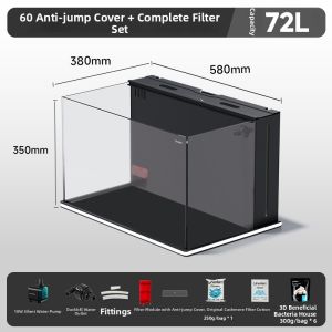 cherlam | Super Clear Ecological Filter Aquarium