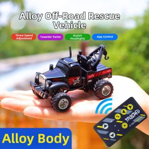 2.4G RC Alloy Rescue Model Car 1:64 Scale
