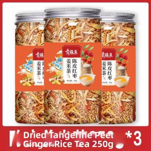 Warming & Moisture-Dispelling Goji Chrysanthemum Ginger Rice Tea