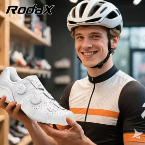RodaX Vertex II Multi-Cleat Cycling Shoes Nylon Outsole Sepatu KEO Sepatu RPM Sepatu SPD-SL Sepatu Roadbike Cleat Sepatu MTB Cleat Multi Sepatu Tapal Sepeda Sepatu Gowes Clip Magnet Sepeda Tapal Sepatu Gowes Original Sepatu Fixie Sepatu Gravel Sepatu Clip