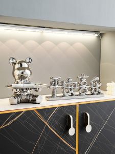 Ping An Xile Living Room TV Cabinet Wine Cabinet Decoration Entrance Accessible Luxury Entrance Key Storage Entrance Shoe Cabinet Decorations