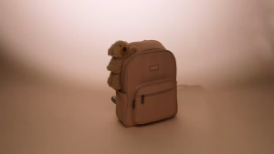 Balo nữ thời trang gấu bông NATOLI cute hàn quốc nhiều ngăn Dreamy Teddy Bear School B16