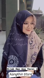 Kerudung Semboyan Santri Indonesia: Arab Ya Tarim & Adab diatas Ilmu