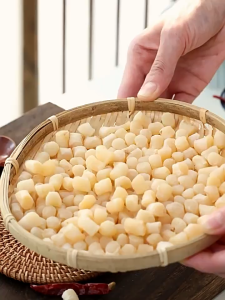 野生瑶柱干贝 - Dried Scallops | 海产干货 鲜香浓郁 易煮易烂 | 无添加 海鲜汤料 中式煲汤炒菜 Chinese Dried Seafood Ingredient 500 Head