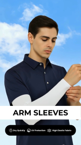 Manset Tangan Arm Sleeve Polyester Dry Quickly UV Protection AS-13 Birdie