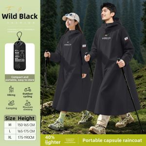 MOSHU | Long Waterproof Raincoat Lightweight Outdoor Rain Wear