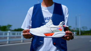 ASUNE Mens Running Breathable Sports Sneakers Basketball Shoes Non-slip Rubber High Rebound Sole Wear-resistant Sports Shoes