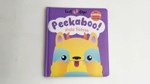 Peekaboo Make Believe Pop Up Book to Learn First Words For Toddlers