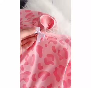 Set Váy Báo Hồng Mẹ Và Bé Dễ Thương