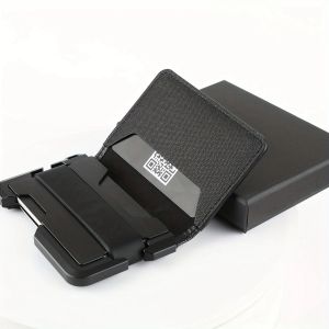 Ví Nam Nhỏ Gọn Tối Giản Chống RFID - Kẹp Tiền Và Đựng Thẻ Tín Dụng Chống Xước Có Ngăn Đựng Danh Thiếp Kim Loại Dễ Tháo Rời