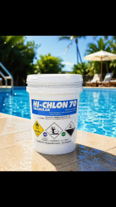 HI-CHLON Chlorine 70% Granular (JAPAN BRAND) 45KG | Pool Shock Treatment | Calcium Hypochlorite Water Disinfectant