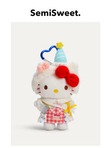 Sanrio Birthday Set Hellokitty Bag Charm Doll High-End Feeling School Bag Decorations Gifts