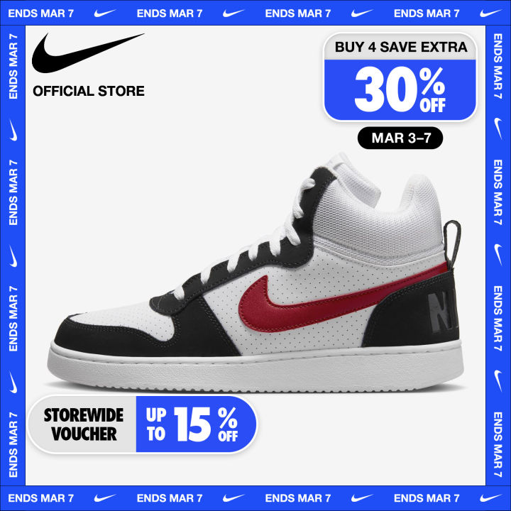 Nike Men's Court Borough Mid Men Shoes White Lazada PH