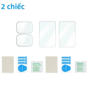 Miếng Dán Bảo Vệ Màn Hình Bằng Kính Cường Lực Siêu Trong Suốt Cho Máy Ảnh Gimbal DJI Pocket 4/3 Phụ Kiện Bảo Vệ Phim Chống Trầy Xước