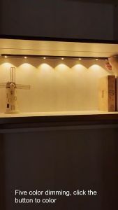 Lampu Sensor gerakan USB tanpa wayar boleh dicas semula Led malam cahaya jalur cahaya almari almari almari kabinet lampu dinding tangga dapur .