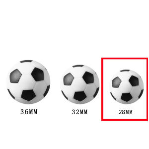 10Pcs round Soccer Balls for Foosball Table Football Indoor Board Game Sport Gifts Fussball Soccerball Babyfoot Game Parts