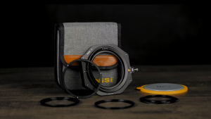 Nisi V7 100mm Filter Holder Standard Kit with True Color NC CPL and Lens Cap & 4 Adapter & Bag Set