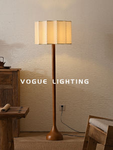WOGU | Wabi-sabi Style Solid Wood Decorative Floor Lamp