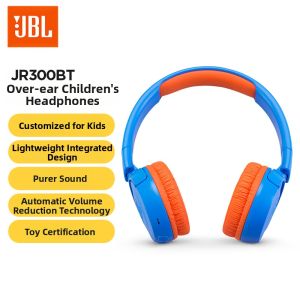 JBL | JBL Jr300bt Overhead Wireless Bluetooth Childrens Earphones Noise Reduction with Microphone Suitable for Online Classes