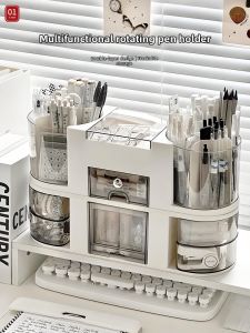 Rotating Large Capacity Pencil Case