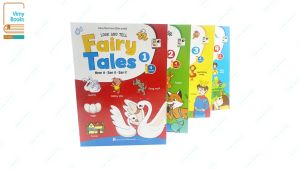 Sách - Look And Tell Fairy Tales (Bộ 4 Quyển Truyện Tranh Tư Duy Tiếng Anh )